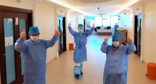 Bursalı çift, 1 haftada Korona'yı yendi