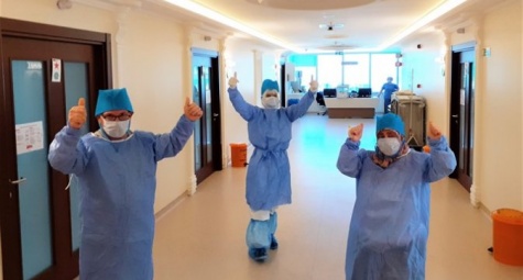 Bursalı çift, 1 haftada Korona'yı yendi