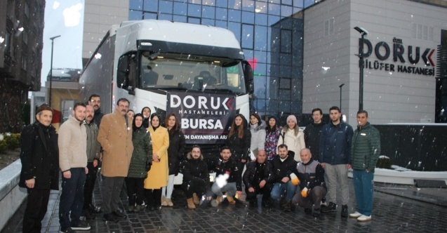Doruk Hastaneleri’nden deprem bölgesine anlamlı yardım