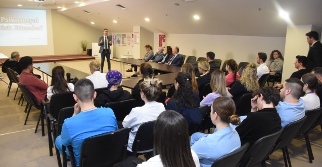 Medİcabİl çalışanlarına ‘işyerlerindeki Psiko-Sosyal Risk Etmenleri’ anlatıldı